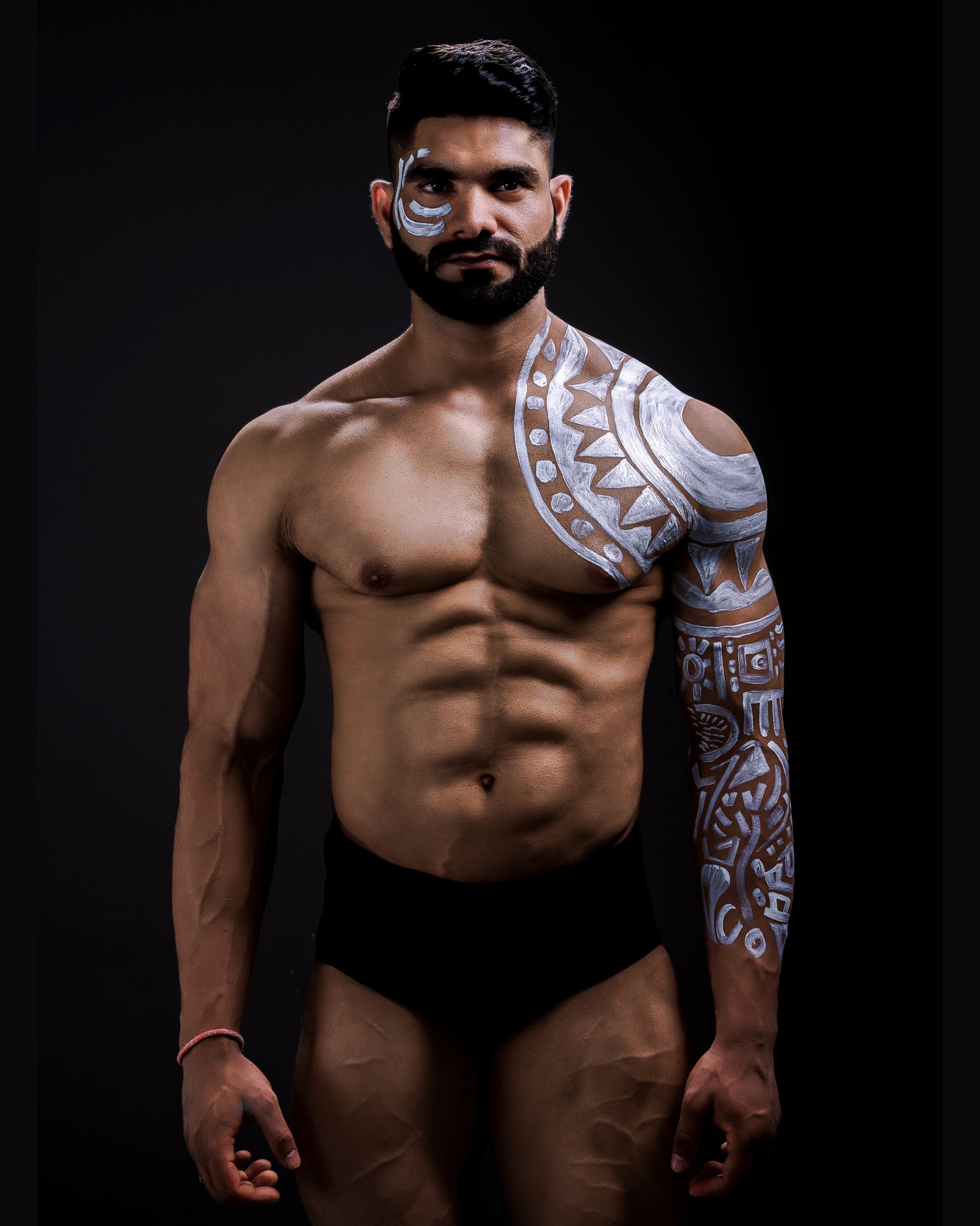 Tribal Body Art Editorial
